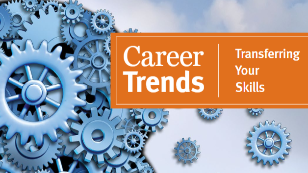 career trends with gear cogs graphic