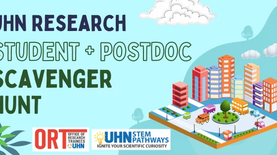 UHN Researcher Student and Postdoc Scavenger Hunt