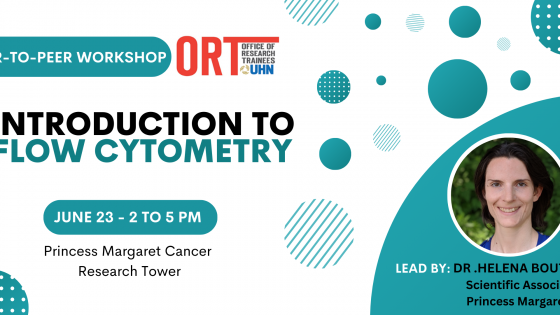 Peer-to-Peer workshop. Introduction to Flow Cytometry. June 23, 2 -5 pm. Princess Margaret Cancer Research Tower. Lead by Helene Boutzen. Scientific Associate. Princess Margaret