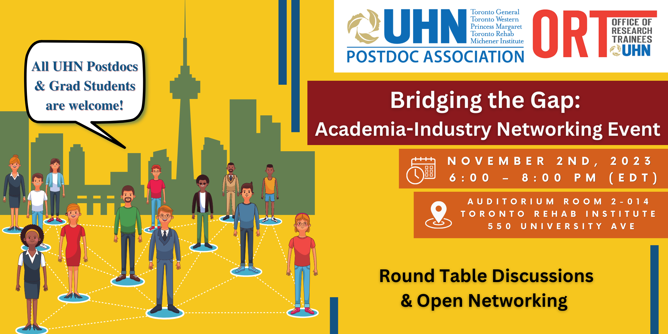 Bridging the Gap: Academic Industry Networking Event.